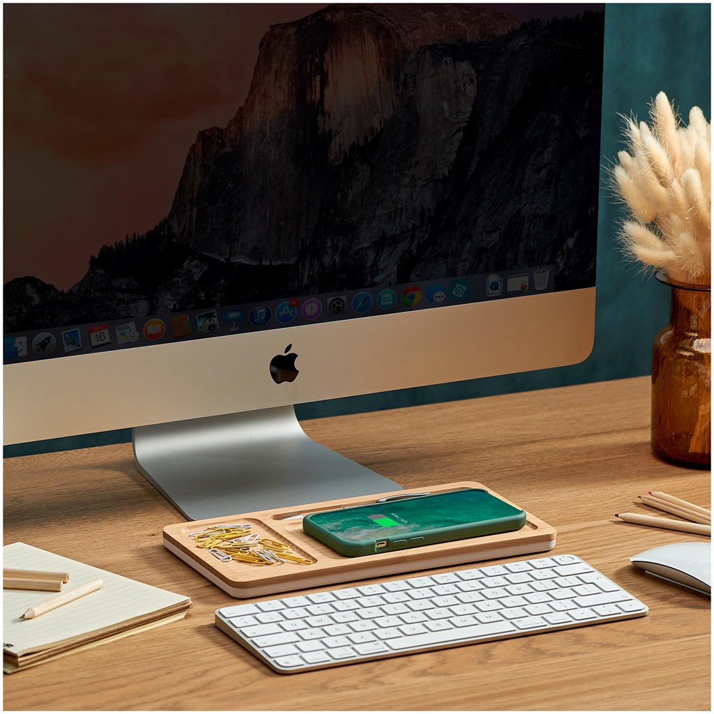 Okiyo Musen Wireless Charger Desk Organiser