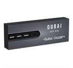 Swiss Cougar Dubai USB Hub - Gun Metal MT-SC-467-B_MT-SC-467-B-BOX