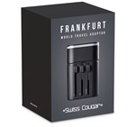 Swiss Cougar Frankfurt World Travel Adaptor MT-SC-475-B_MT-SC-475-B-BOX