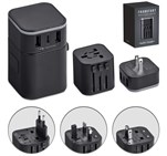 Swiss Cougar Frankfurt World Travel Adaptor MT-SC-475-B_MT-SC-475-B-NO-LOGO