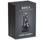 Swiss Cougar Monza 3-in-1 Fast Car Charger MT-SC-482-B_MT-SC-482-B-BOX