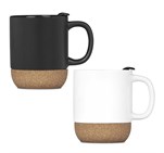Serendipio Sienna Cork & Ceramic Coffee Mug - 340ml MUG-6700_MUG-6700-NO-LOGO