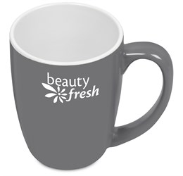 promo: Payton Ceramic Coffee Mug 325ml Grey (Grey)!