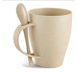 Okiyo Kawai Wheat Straw Mug & Spoon - 350ml MUG-6710_MUG-6710-03-NO-LOGO