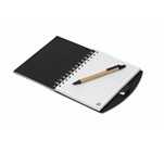 Bonaire Midi Notebook & Pen Black