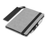 Altitude Colourblock A5 Soft Cover Notebook Black