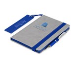 Altitude Colourblock A5 Soft Cover Notebook Blue