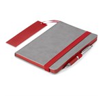 Altitude Colourblock A5 Soft Cover Notebook Red
