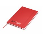 Altitude Omega A5 Hard Cover Notebook Red