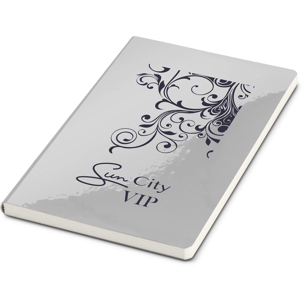 Reflections A5 Soft Cover Notebook - Silver