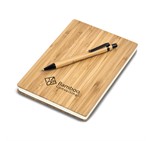 Okiyo Yahari Bamboo Notebook & Pen Set NB-9990_NB-9990-01