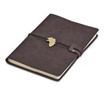 Andy Cartwright Afrique Cowskine A5 Soft Cover Notebook Brown