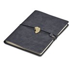 Andy Cartwright Afrique Cowskine A5 Soft Cover Notebook Charcoal