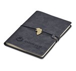 Andy Cartwright Afrique Cowskine A5 Soft Cover Notebook Charcoal