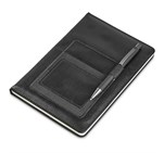 Altitude Sage A5 Hard Cover Notebook Black