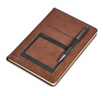 Altitude Sage A5 Hard Cover Notebook Brown