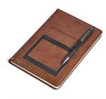 Altitude Sage A5 Hard Cover Notebook Brown