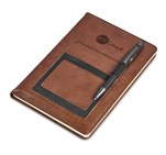 Altitude Sage A5 Hard Cover Notebook Brown