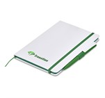 Altitude Tundra A5 Hard Cover Notebook Green
