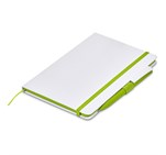 Altitude Tundra A5 Hard Cover Notebook Lime