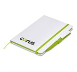 Altitude Tundra A5 Hard Cover Notebook Lime