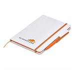 Altitude Tundra A5 Hard Cover Notebook Orange