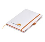 Altitude Tundra A5 Hard Cover Notebook Orange