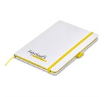 Altitude Tundra A5 Hard Cover Notebook Yellow