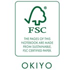 Okiyo FSC Certified Paper A5 Hard Cover Notebook NF-OK-158-B_NF-OK-158-B-17
