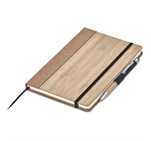 Okiyo Eri Bamboo & Cork Notebook & Pen Set NF-OK-163-B_NF-OK-163-B-03-NO-LOGO