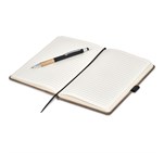 Okiyo Eri Bamboo & Cork Notebook & Pen Set NF-OK-163-B_NF-OK-163-B-06