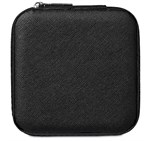 Eva & Elm Crystal Travel Jewellery Box Black