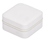 Eva & Elm Crystal Travel Jewellery Box Cream