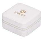 Eva & Elm Crystal Travel Jewellery Box Cream