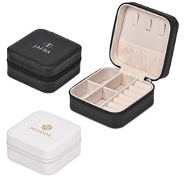 Eva & Elm Crystal Travel Jewellery Box