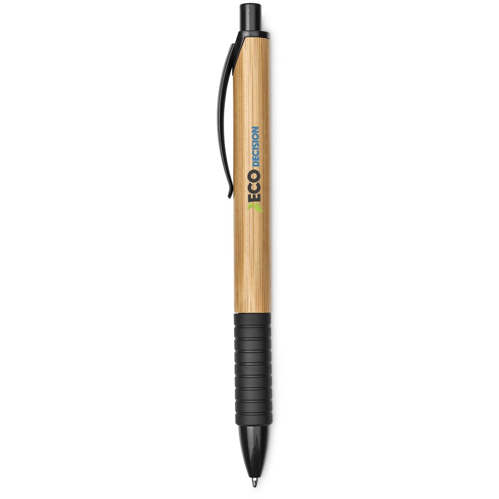 Okiyo Sora Bamboo Ball Pen - Black