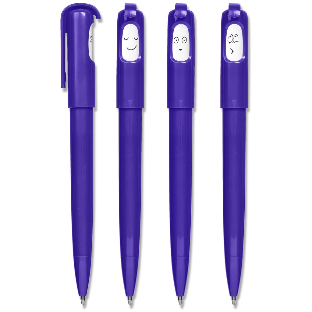 Koko Smiley Ball Pen - Purple