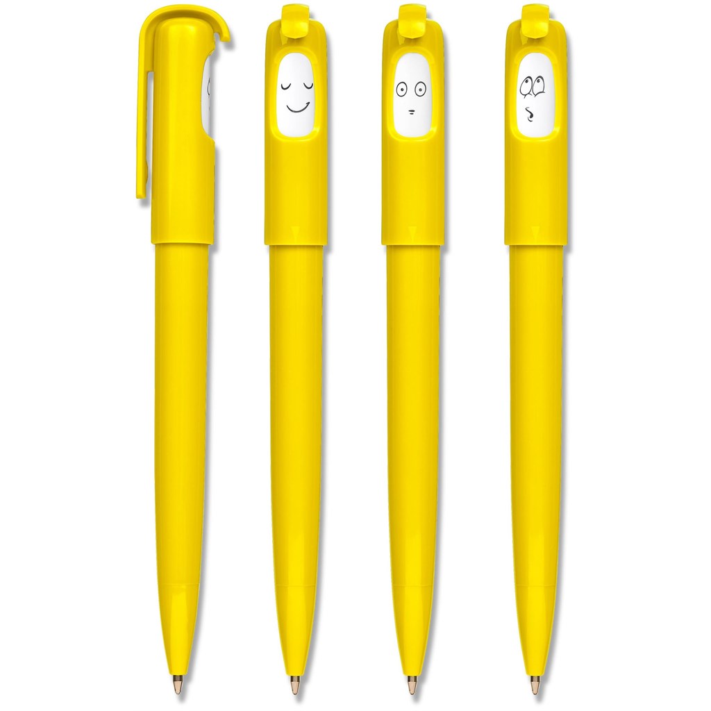 Koko Smiley Ball Pen - Yellow
