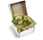 Lustre Tissue Paper, Pack of 10 Sheets Gold