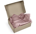 Lustre Tissue Paper, Pack of 10 Sheets Rose Gold