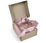 Lustre Tissue Paper, Pack of 10 Sheets Rose Gold