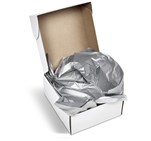 Lustre Tissue Paper - Pack of 10 Sheets Silver