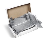 Lustre Tissue Paper, Pack of 10 Sheets Silver