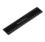 Altitude Scholastic 15cm Ruler Black