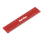Altitude Scholastic 15cm Ruler Red
