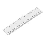 Altitude Scholastic 15cm Ruler Solid White