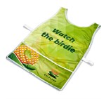 Hoppla Jackal Polyester Caddy Bib with PVC Name Sleeve SA-HP-13-G_SA-HP-13-G-01