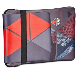 Pre-Printed Sample Hoppla Grotto Neoprene Laptop Sleeve With Build-In Mouse Pad
