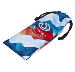 Pre-Printed Sample Hoppla Midlands Polyester Glasses Pouch
