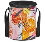 Pre-Printed Sample Hoppla Addo Barrel Cooler Bag SB-HP-147-G-BL-02